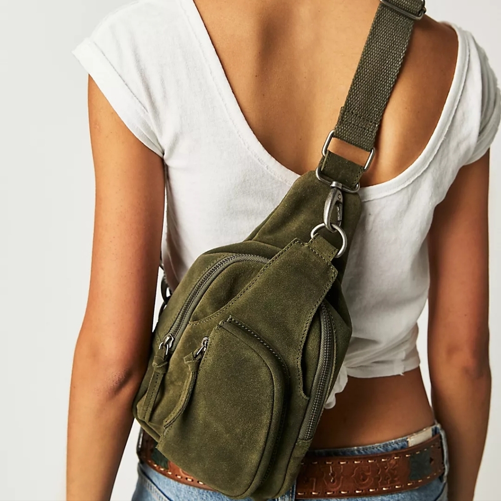 NWT Free People Hudson Sling Bag